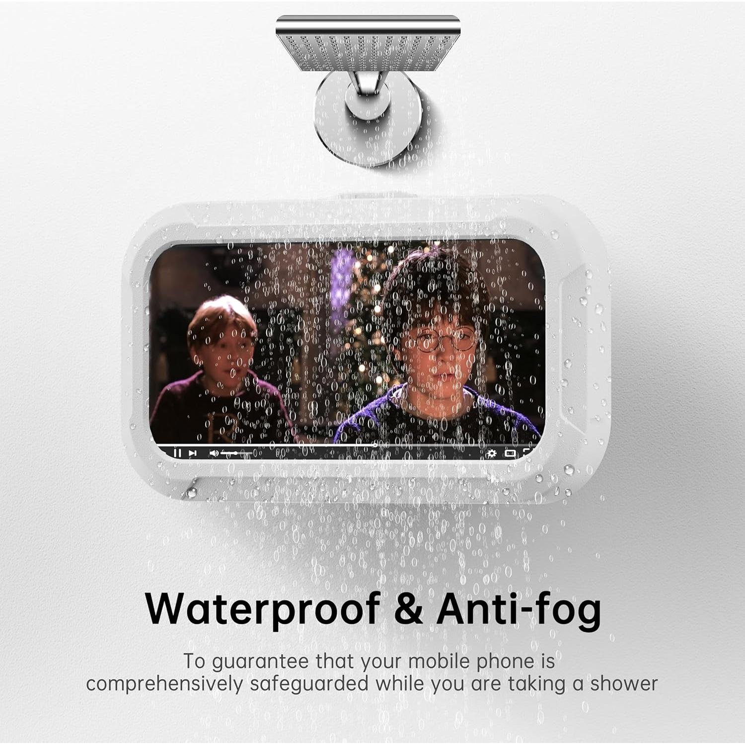 Soporte para Teléfono de Ducha Impermeable Scev 19.5x10.5cm