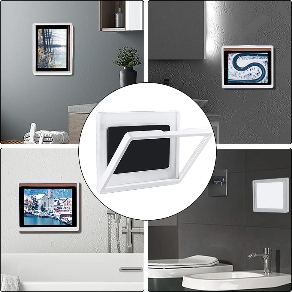 Soporte para Teléfono y Tableta en Ducha Saycker Blanco