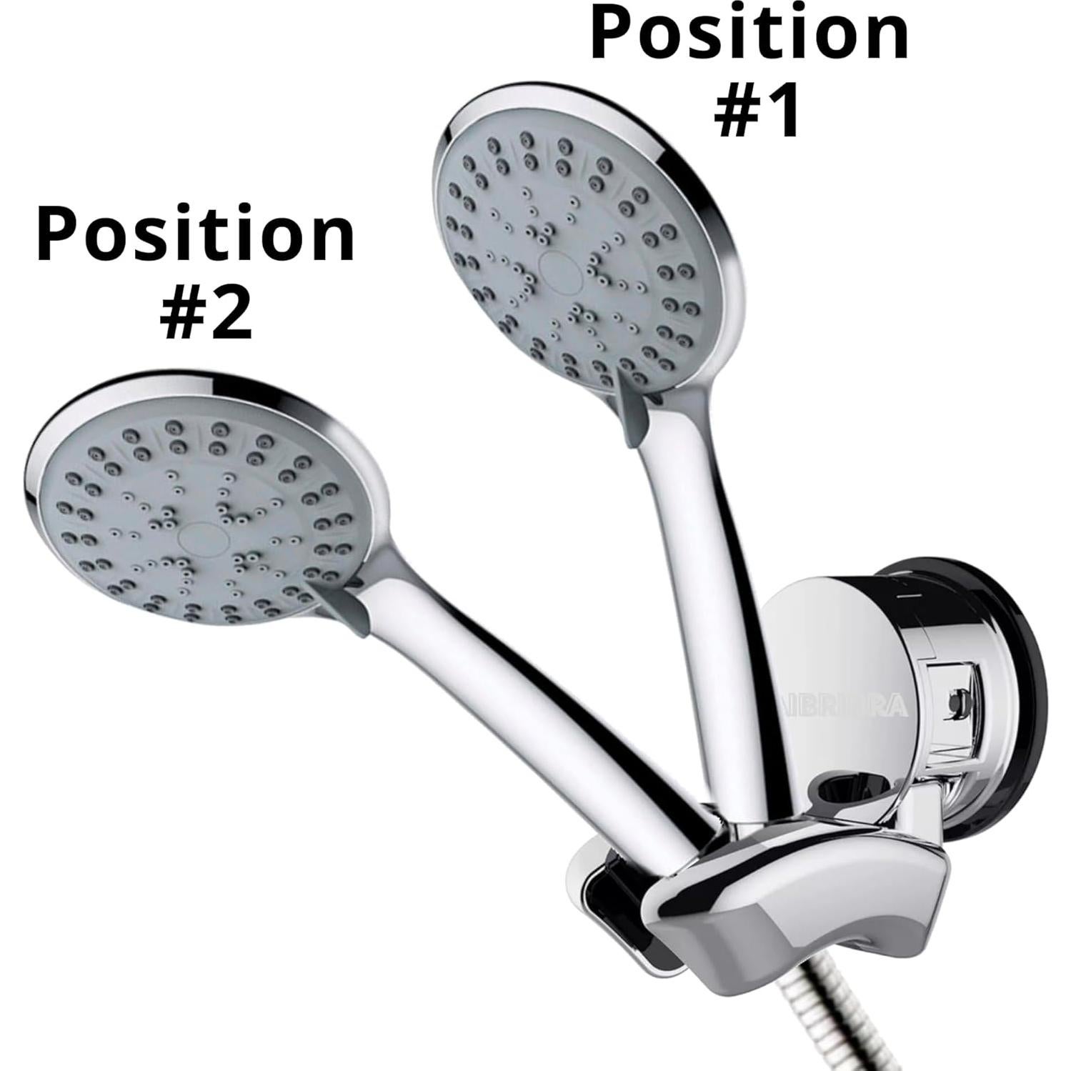 Soporte de Ducha de Mano DAIBRIBRA con Ventosa Ajustable