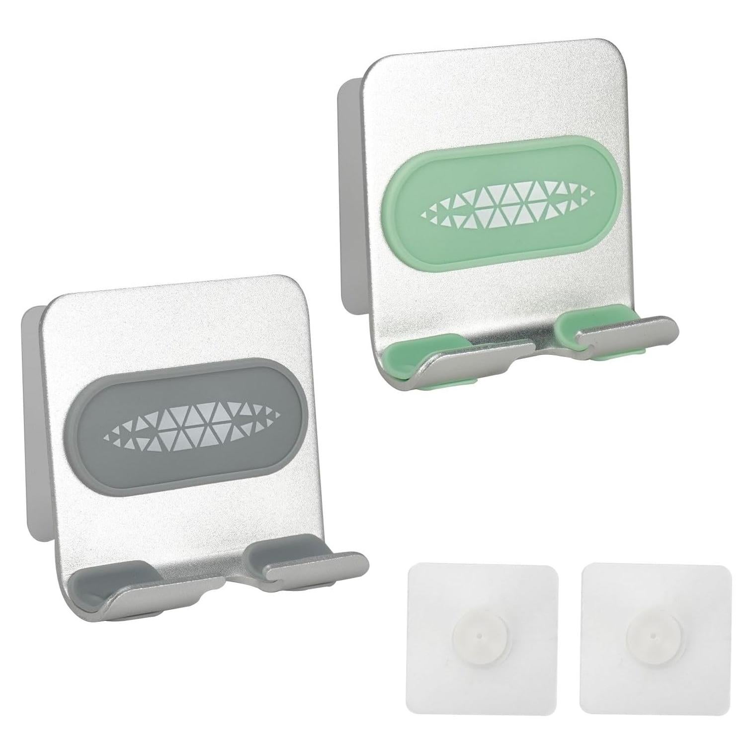 Soporte para Teléfono de Ducha IEMIEBSHA Ajustable 2 Pcs