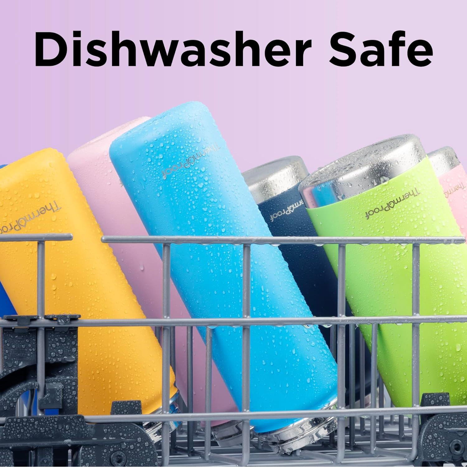 Botella de Agua Aislada Doble Pared ThermoProof 620ml Azul