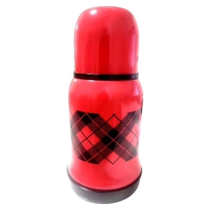 Termo Térmico Acero Inoxidable Genérico 0.25L Rojo