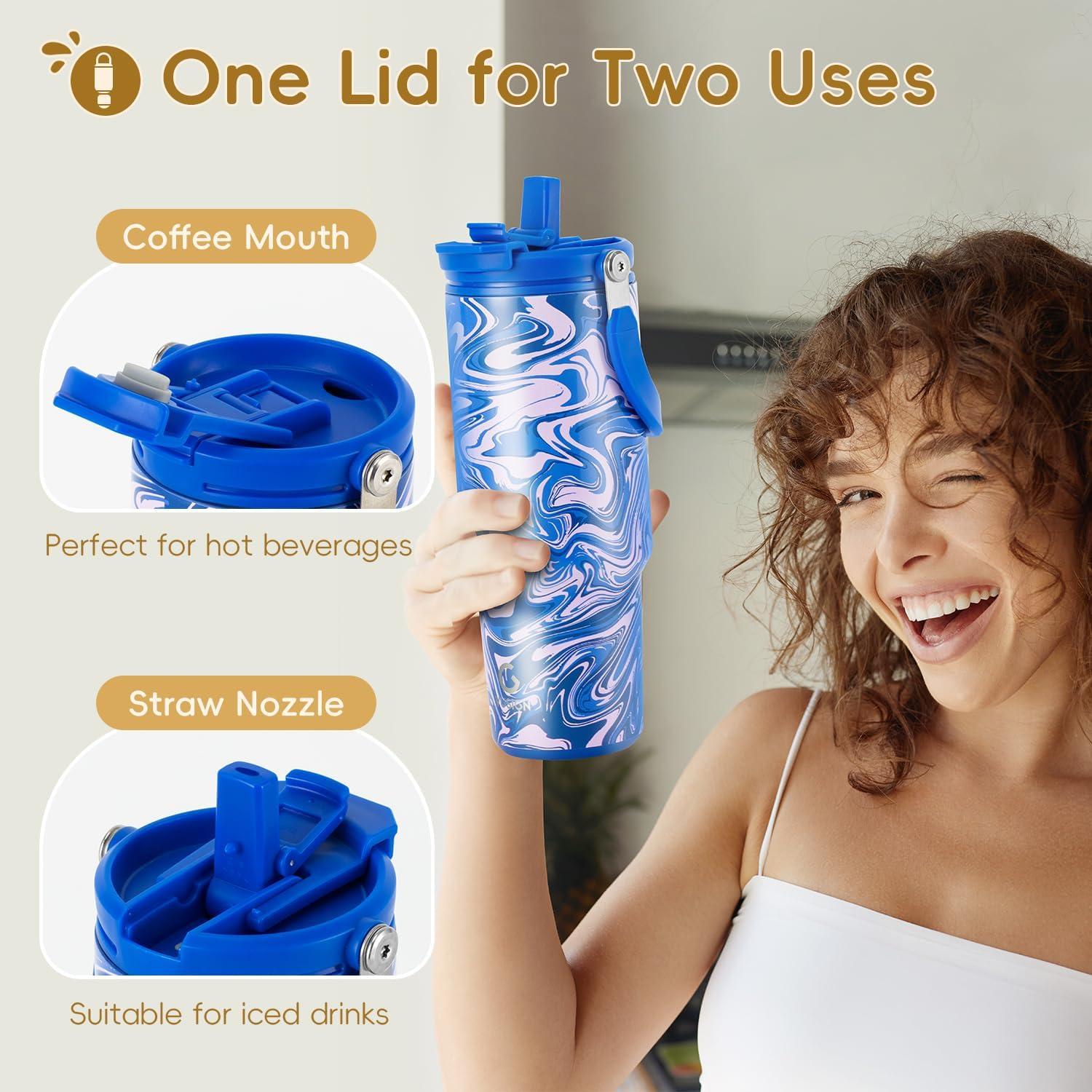 Vaso Térmico VUSIGN 30 oz Acero Inoxidable Aislado 887 ml