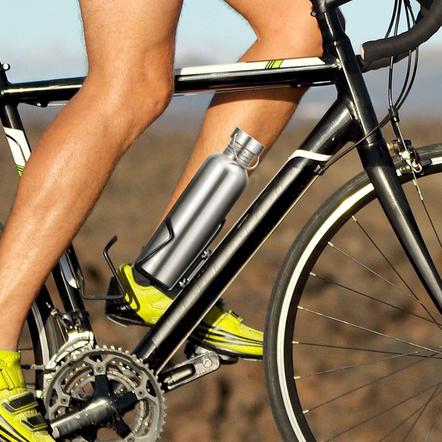 Juego de 4 Botellas de Agua Acero Inoxidable CHENGU 1.01L