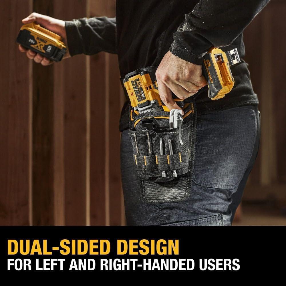 Funda para Taladro DEWALT DWST540502, 12 Bolsillos, Amarillo