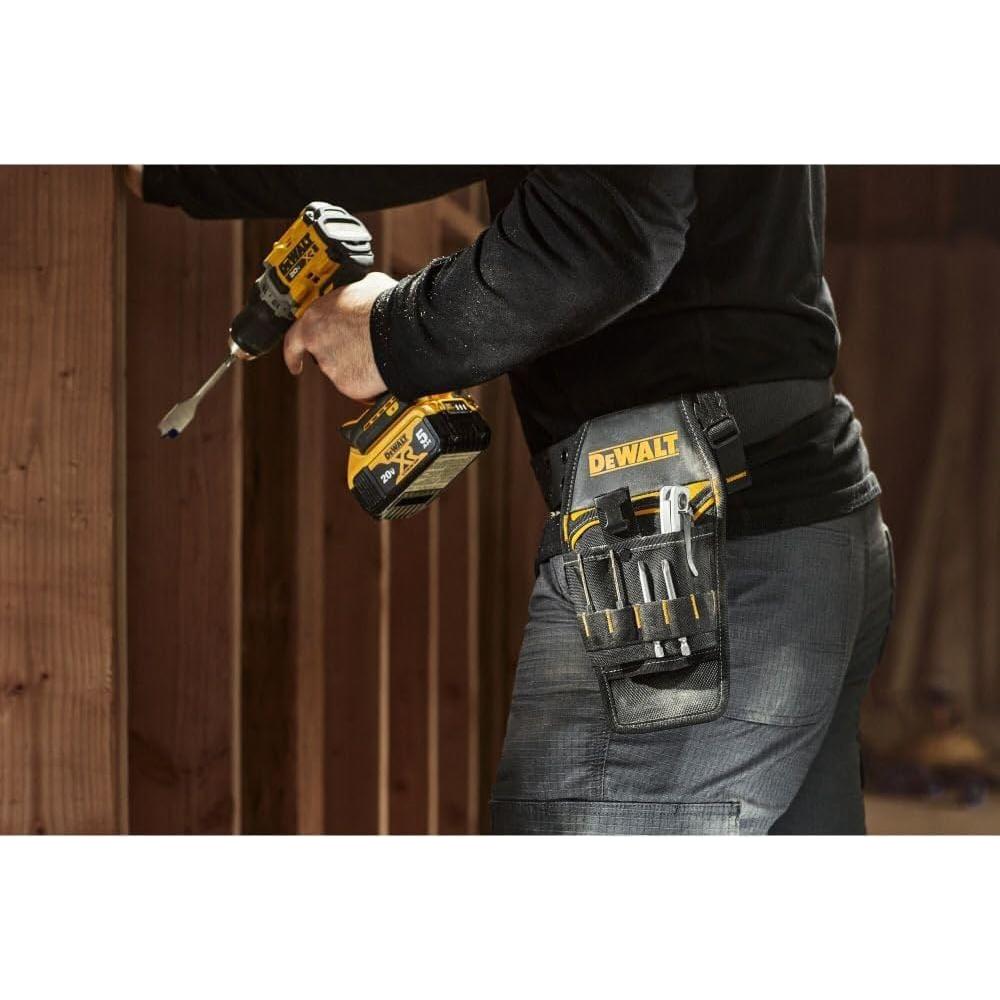 Funda para Taladro DEWALT DWST540502, 12 Bolsillos, Amarillo