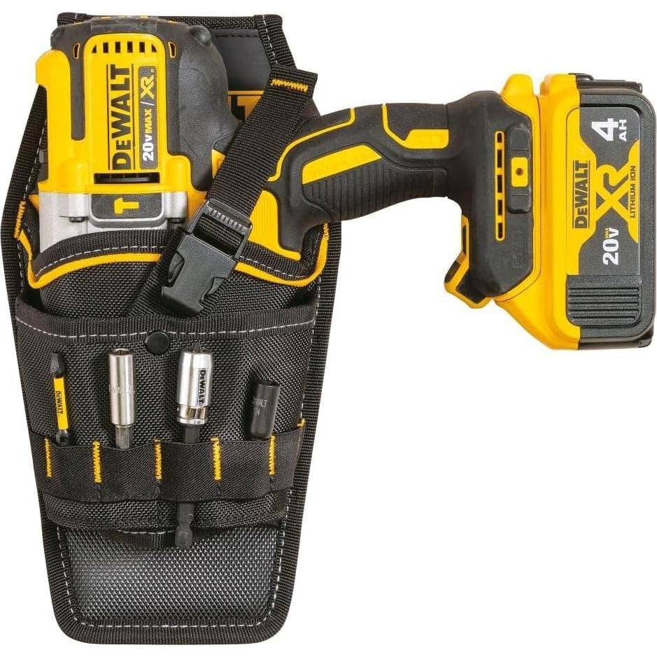 Funda para Taladro DEWALT DWST540502, 12 Bolsillos, Amarillo