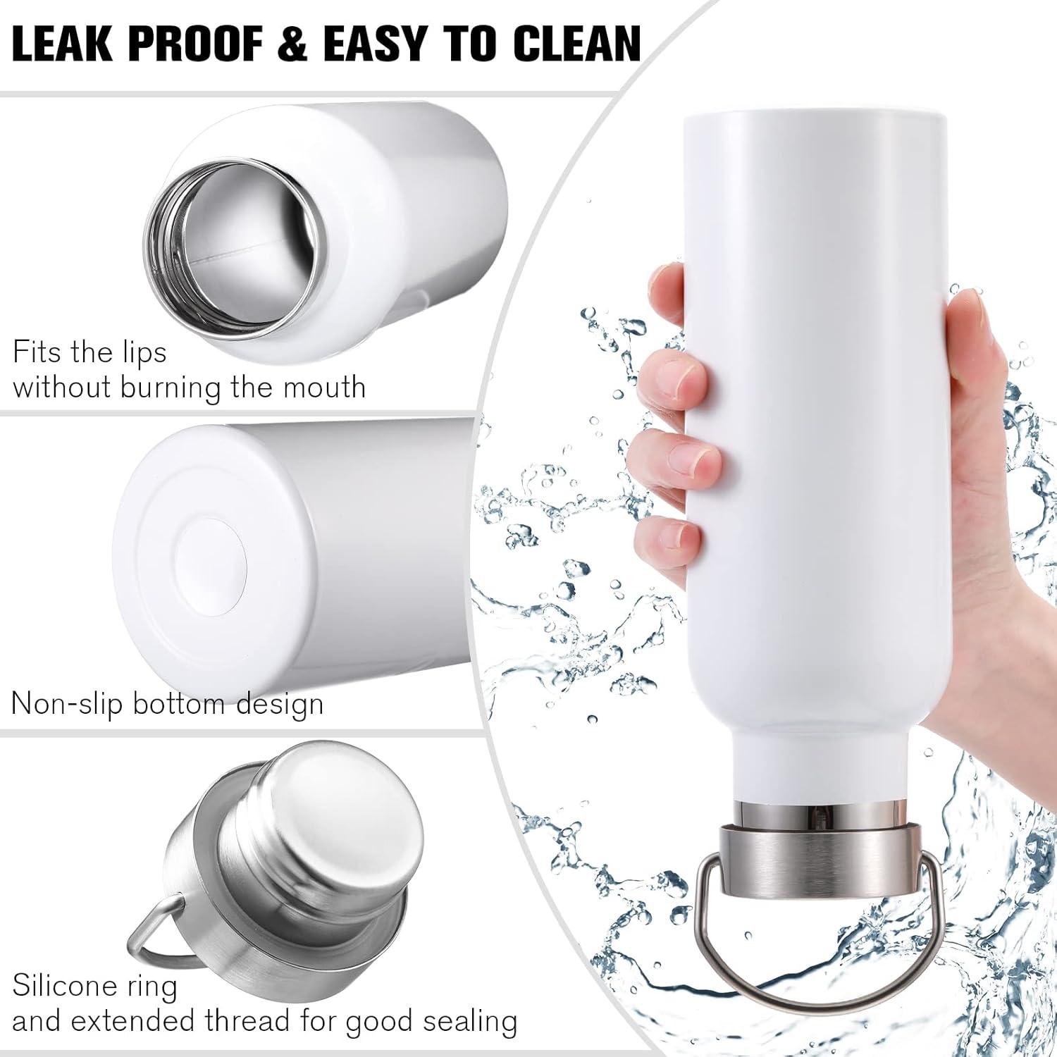 Paquete de 10 Botellas de Agua Reutilizables Cunhill 0.5L