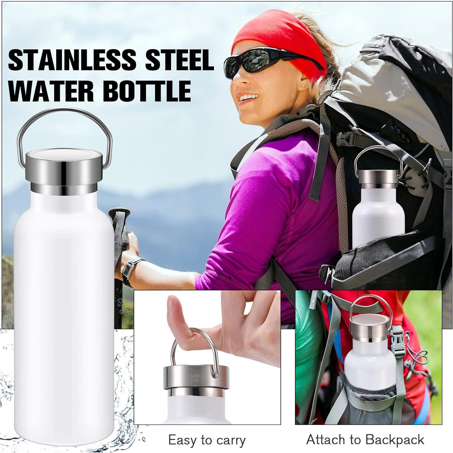 Paquete de 10 Botellas de Agua Reutilizables Cunhill 0.5L