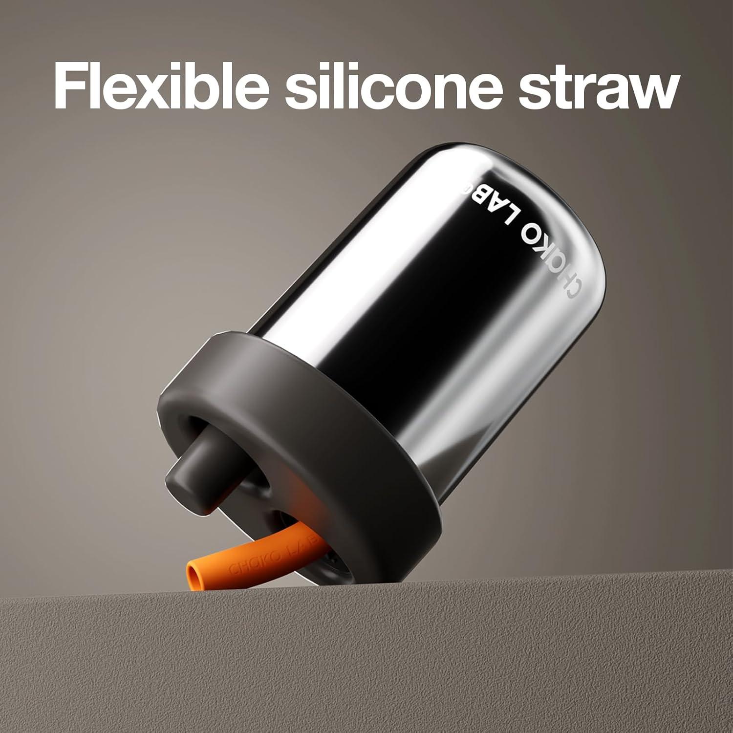 Botella de Agua CHAKO LAB Kids 473ml Acero Inoxidable Aislado