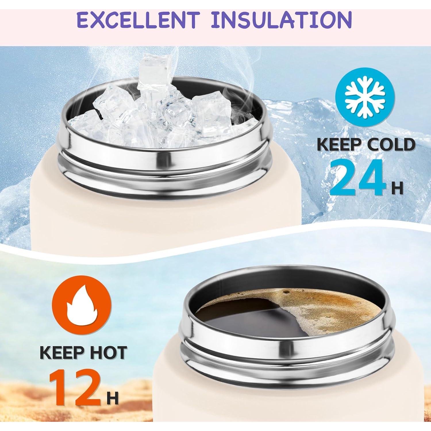 Botella de Agua Aislada Kerilyn 0.35L Set de 2 Niños