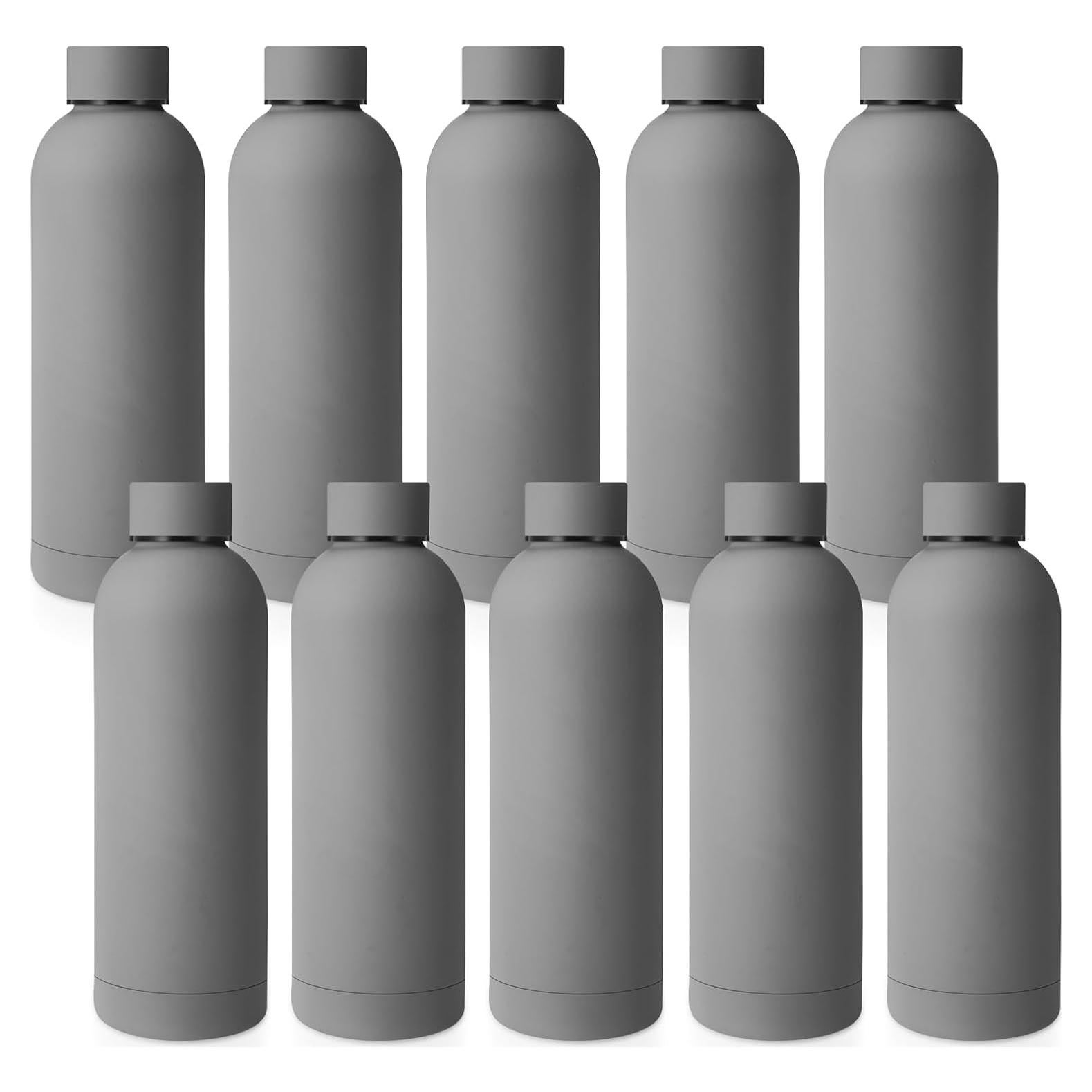 Botellas de Agua de Acero Inoxidable Bokon 17 oz 10 Pcs