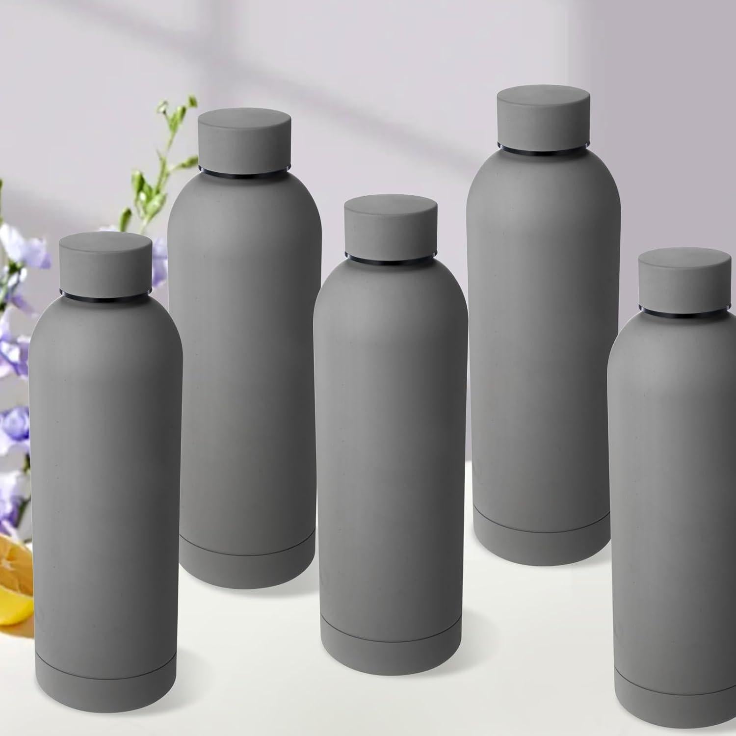 Botellas de Agua de Acero Inoxidable Bokon 17 oz 10 Pcs