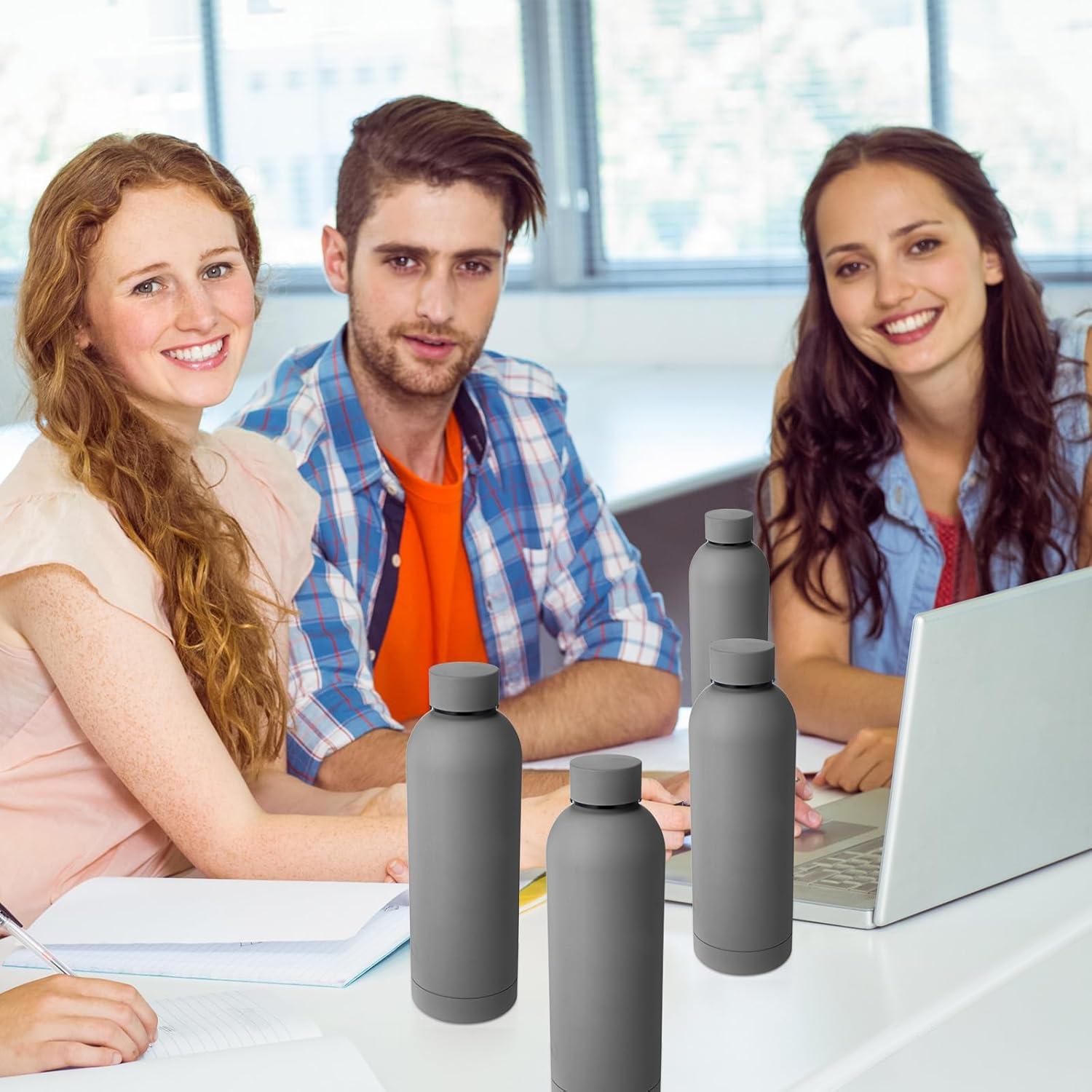 Botellas de Agua de Acero Inoxidable Bokon 17 oz 10 Pcs