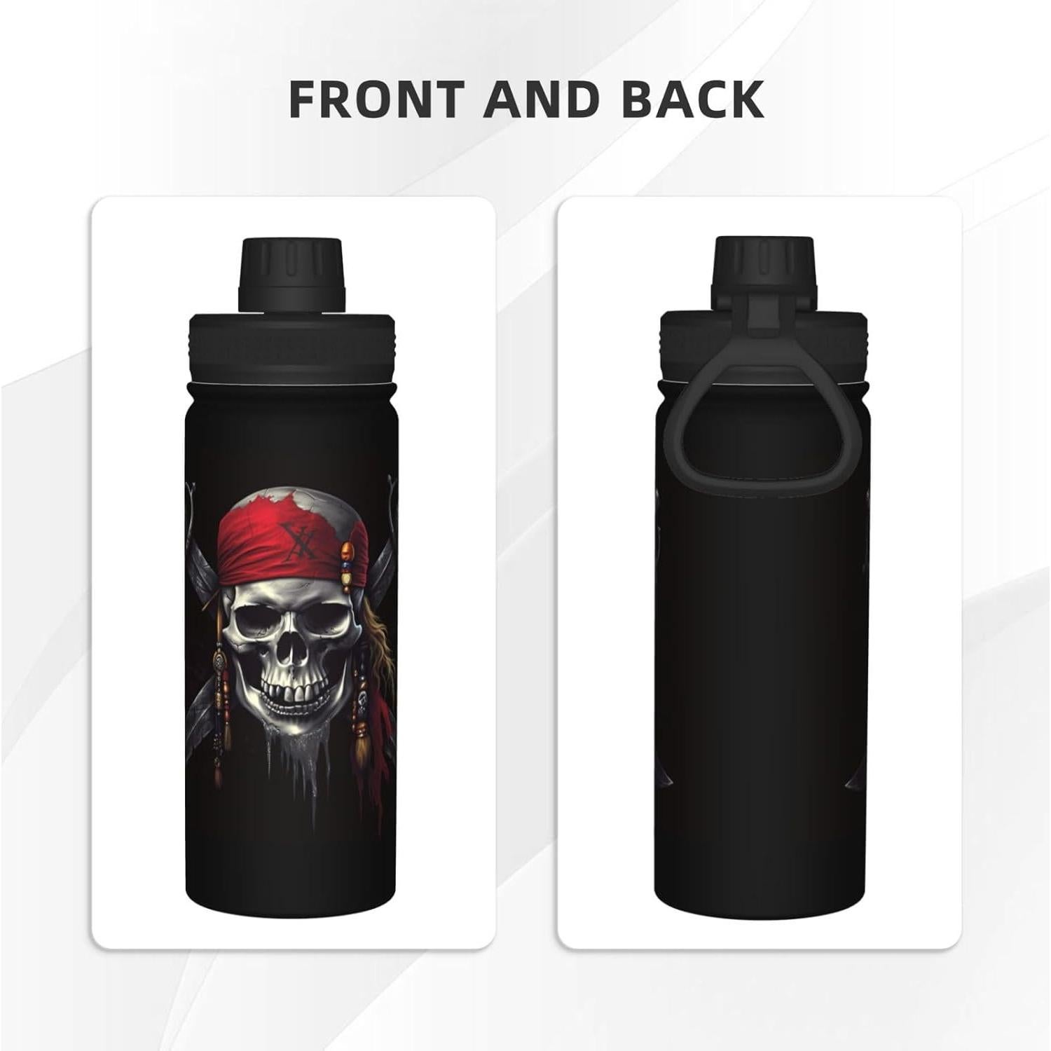 Botella de Agua Deportiva Dewoofly 532 ml Aislada Esqueleto