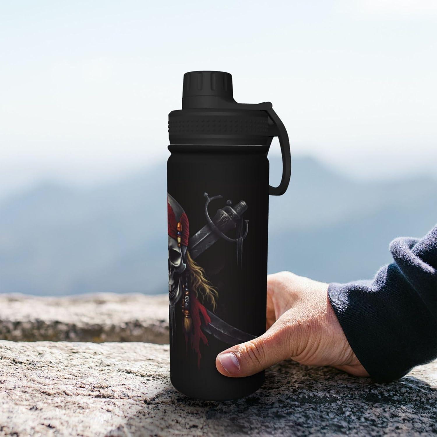 Botella de Agua Deportiva Dewoofly 532 ml Aislada Esqueleto