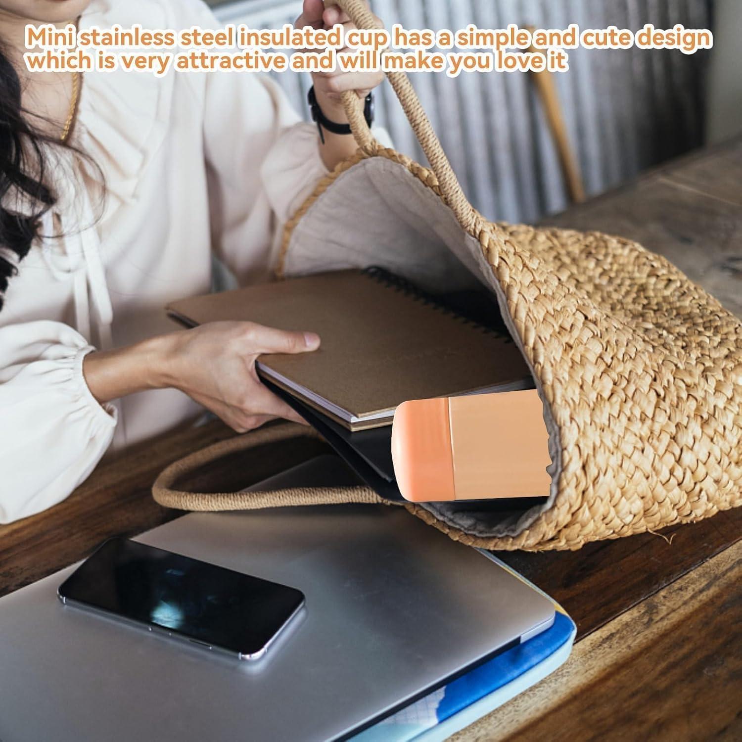 Botella de Agua Aislada para Niños Cyrank 150ml Rosa