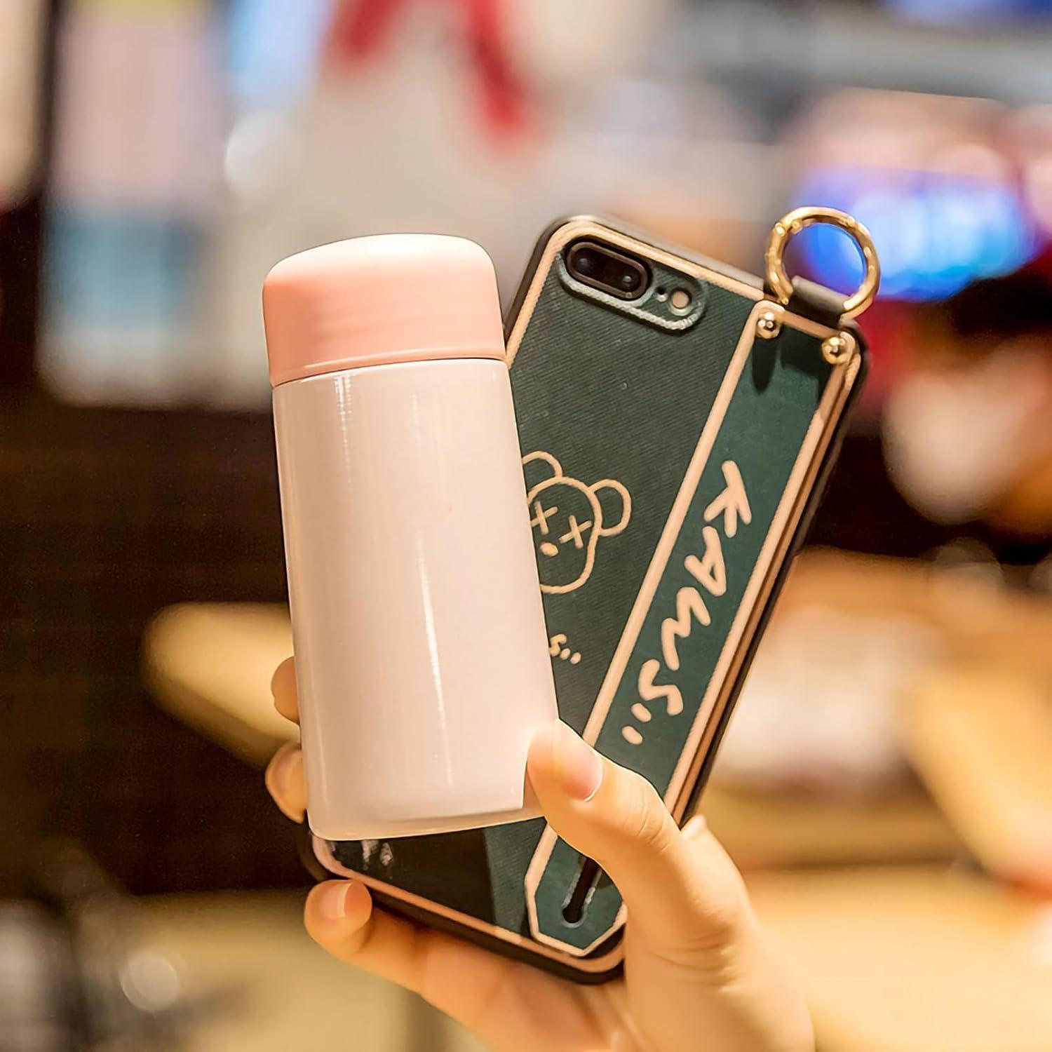 Botella de Agua Aislada para Niños Cyrank 150ml Rosa