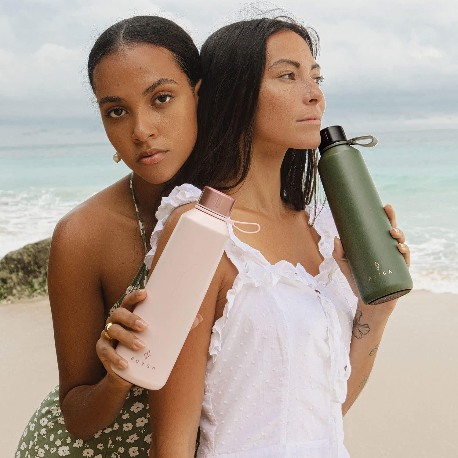 Botella Térmica Acero Inoxidable BURGA 500ml Verde Bosque