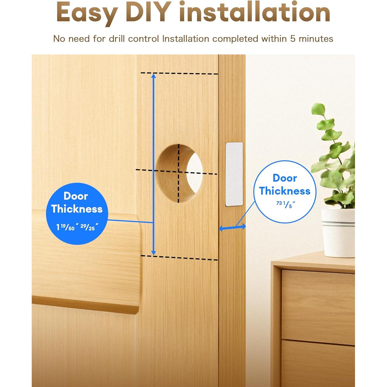 Cerradura Inteligente NGTeco SL01-A730N con Huella Dactilar