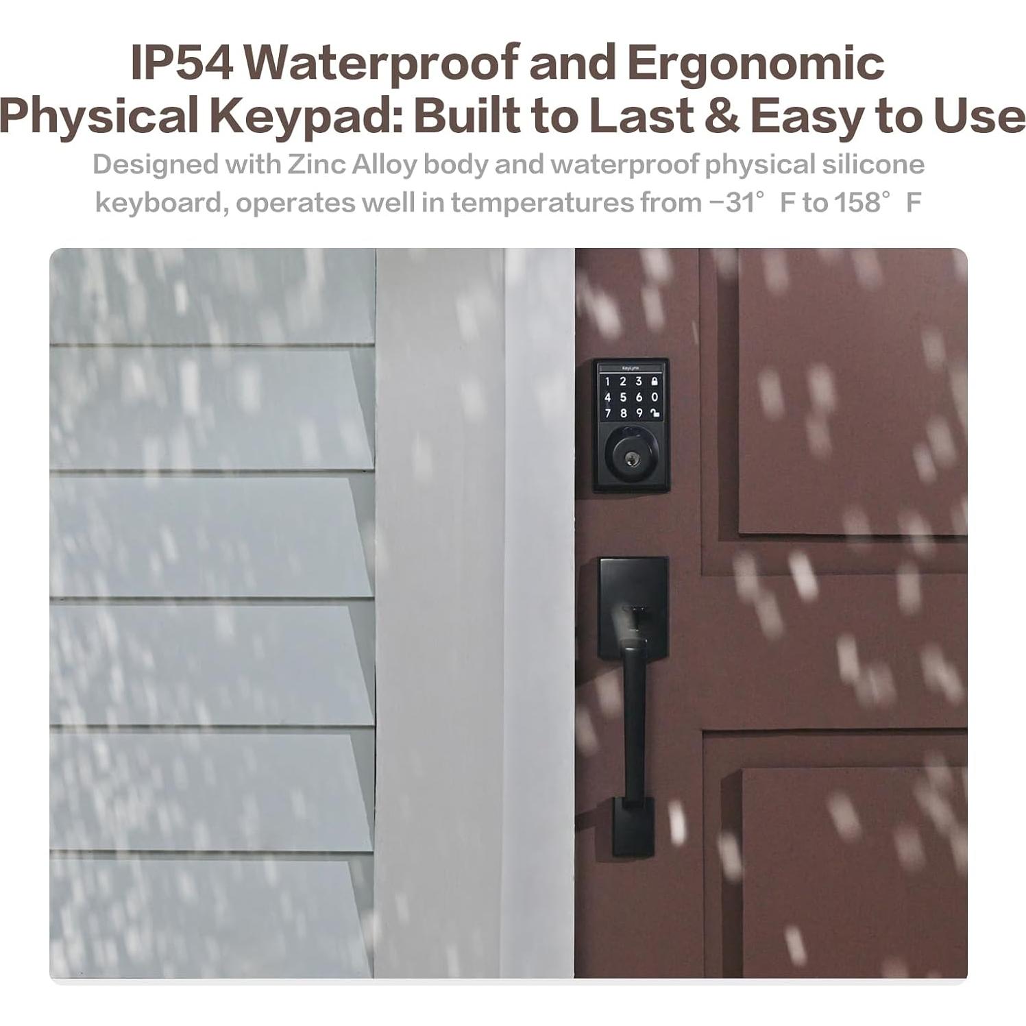 Cerradura Inteligente KEYLYNX D200 con Huella Dactilar y App