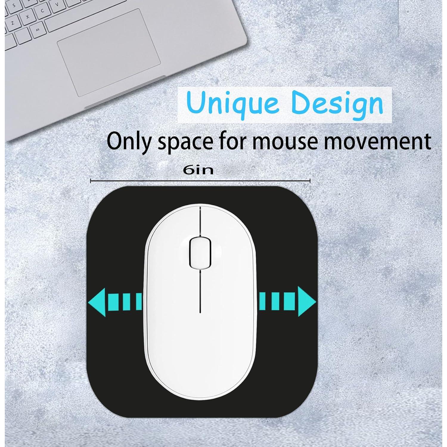 Mini Alfombrilla de Ratón ZYAOTWQZ 15.24x15.24 cm Impermeable