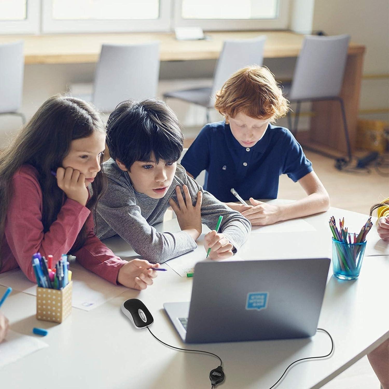 Ratón USB EEEKit Ultra Compacto 3 Botones Negro 7.62x3.99cm