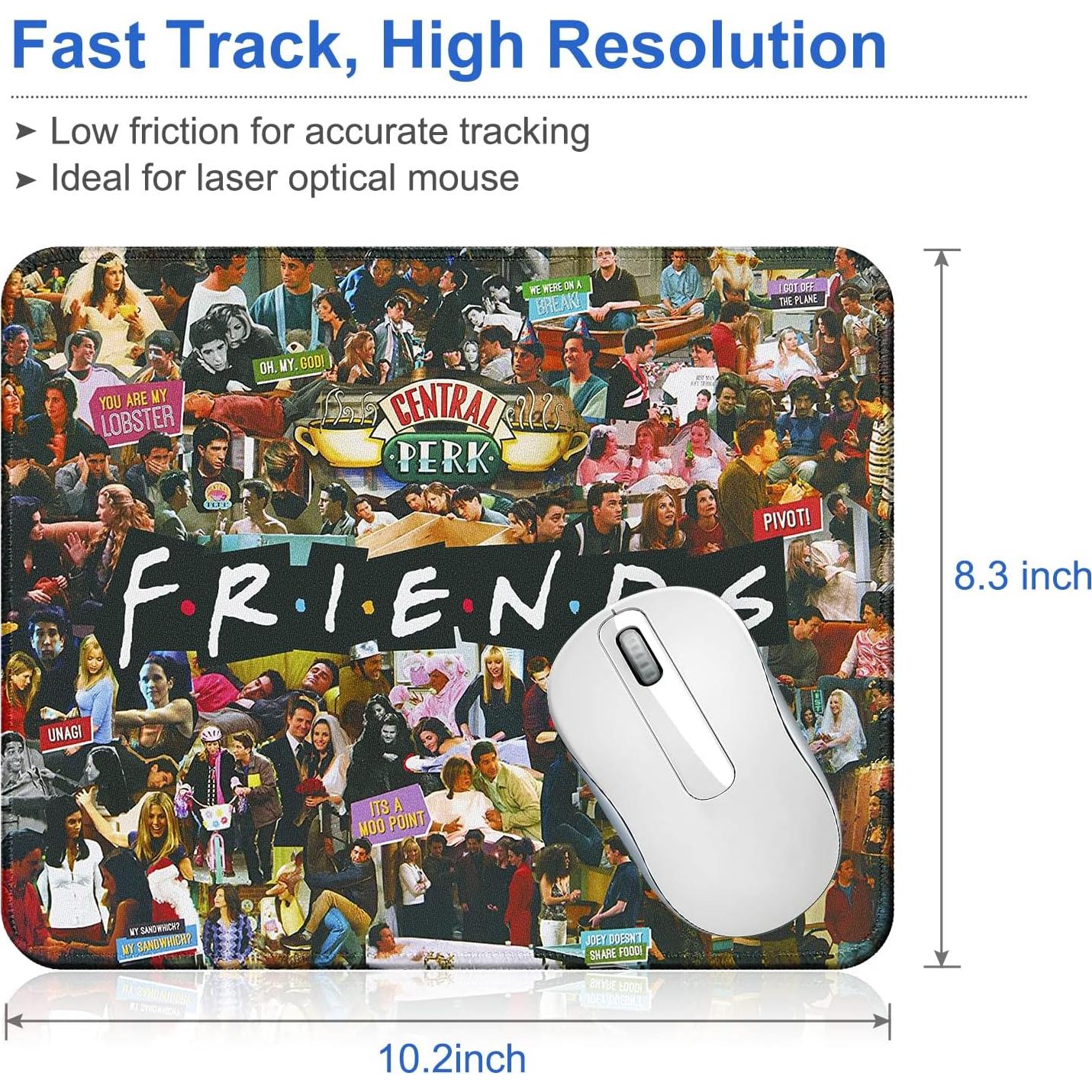 Mousepad Gaming Akkya Pequeño 25.9x21.1cm Personajes Divertidos