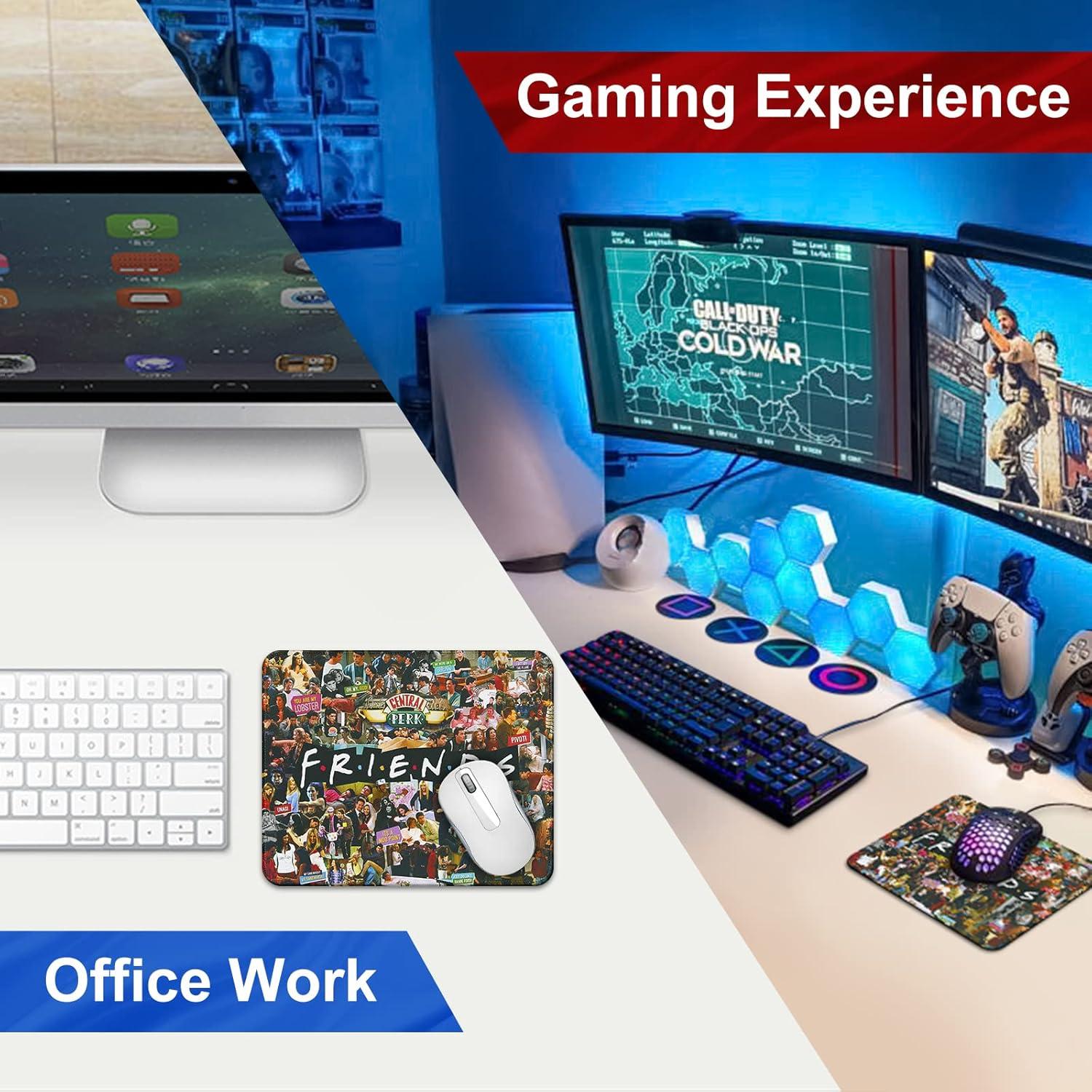 Mousepad Gaming Akkya Pequeño 25.9x21.1cm Personajes Divertidos