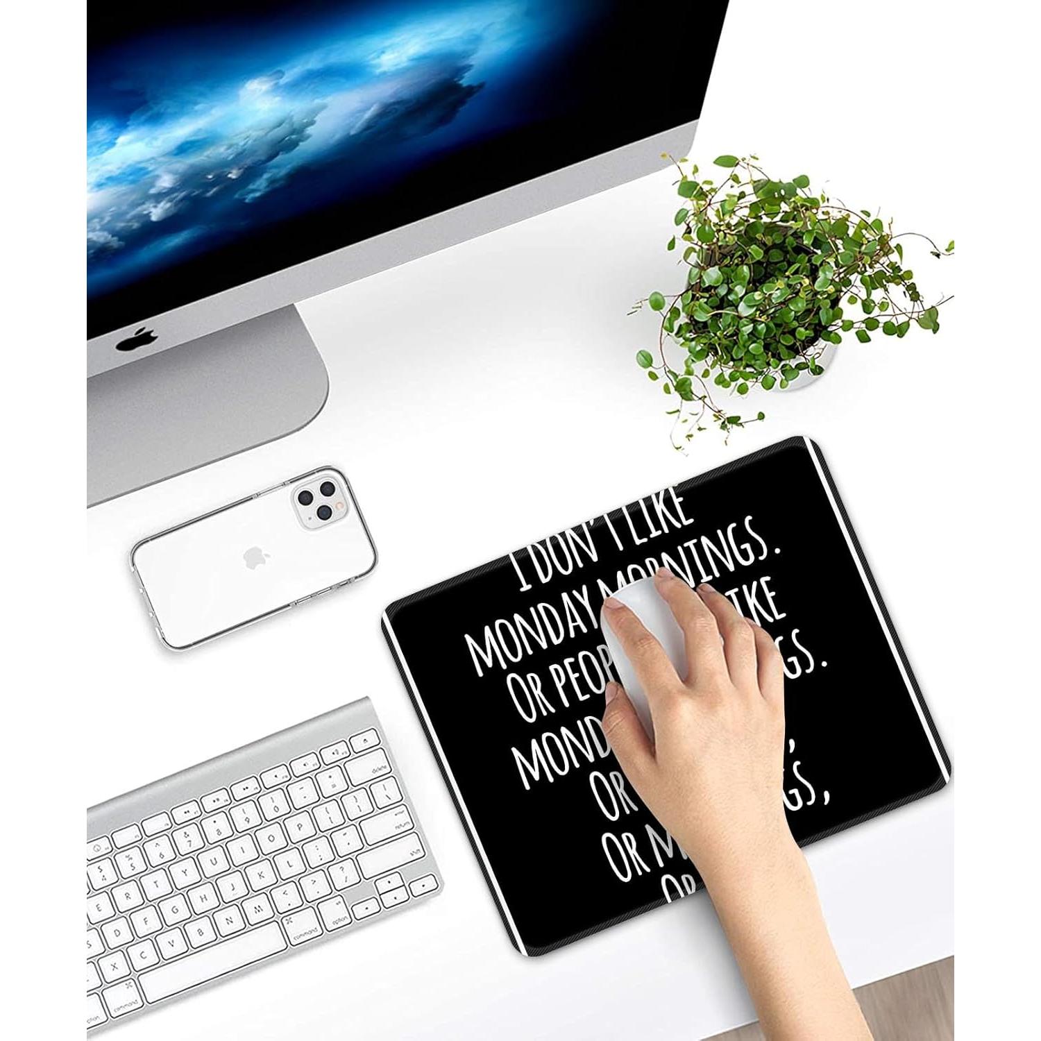 Alfombrilla de Ratón Emvency Multicolor 24.13x20.07cm Diseño Sarcástico