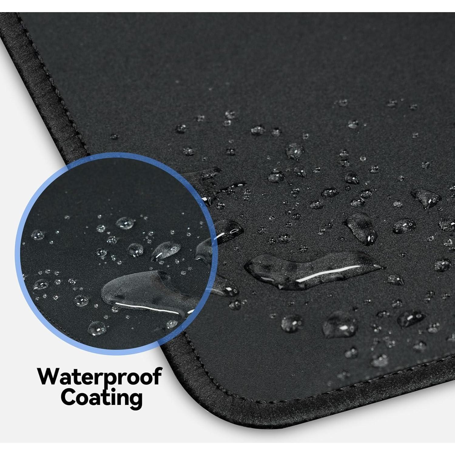 Alfombrilla de Ratón TECKNET 3 Pack Impermeable Antideslizante