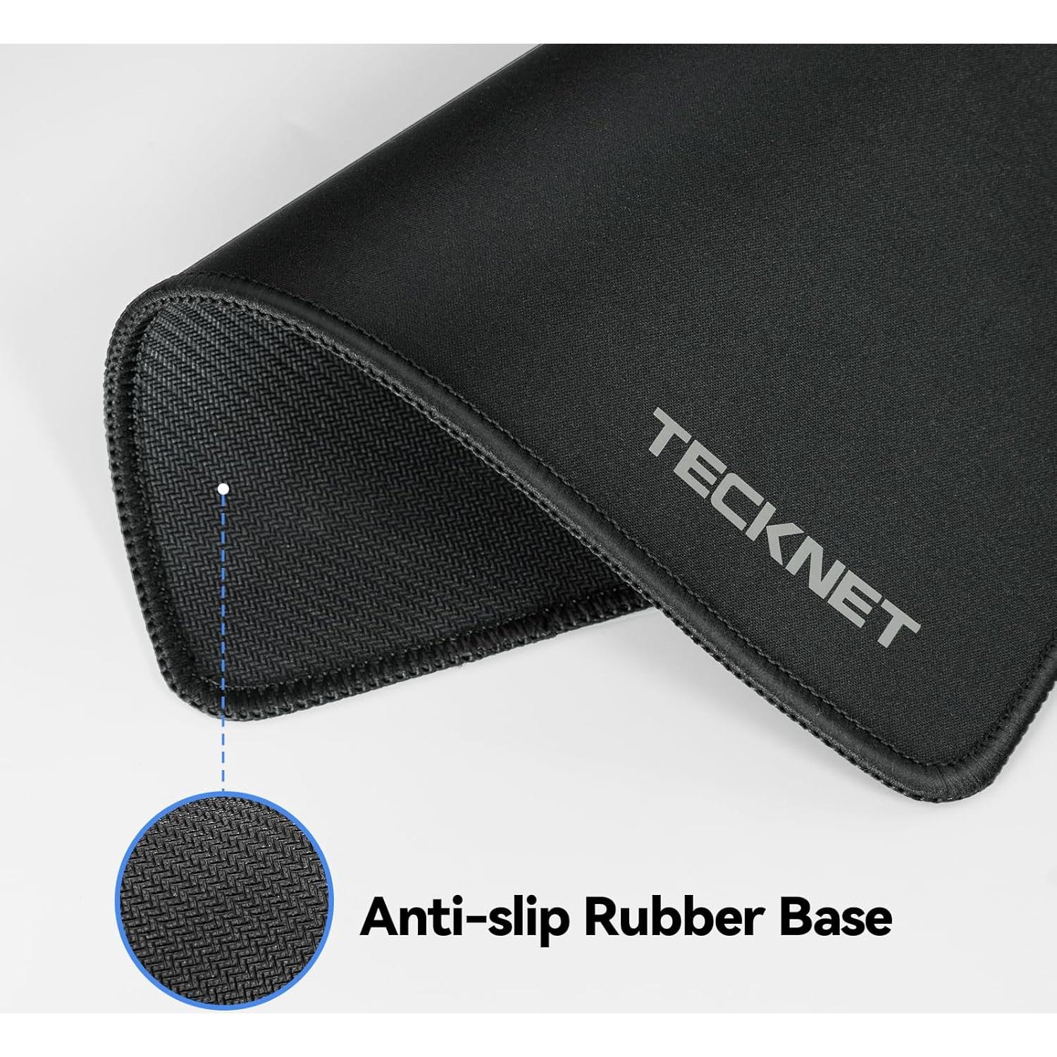 Alfombrilla de Ratón TECKNET 3 Pack Impermeable Antideslizante
