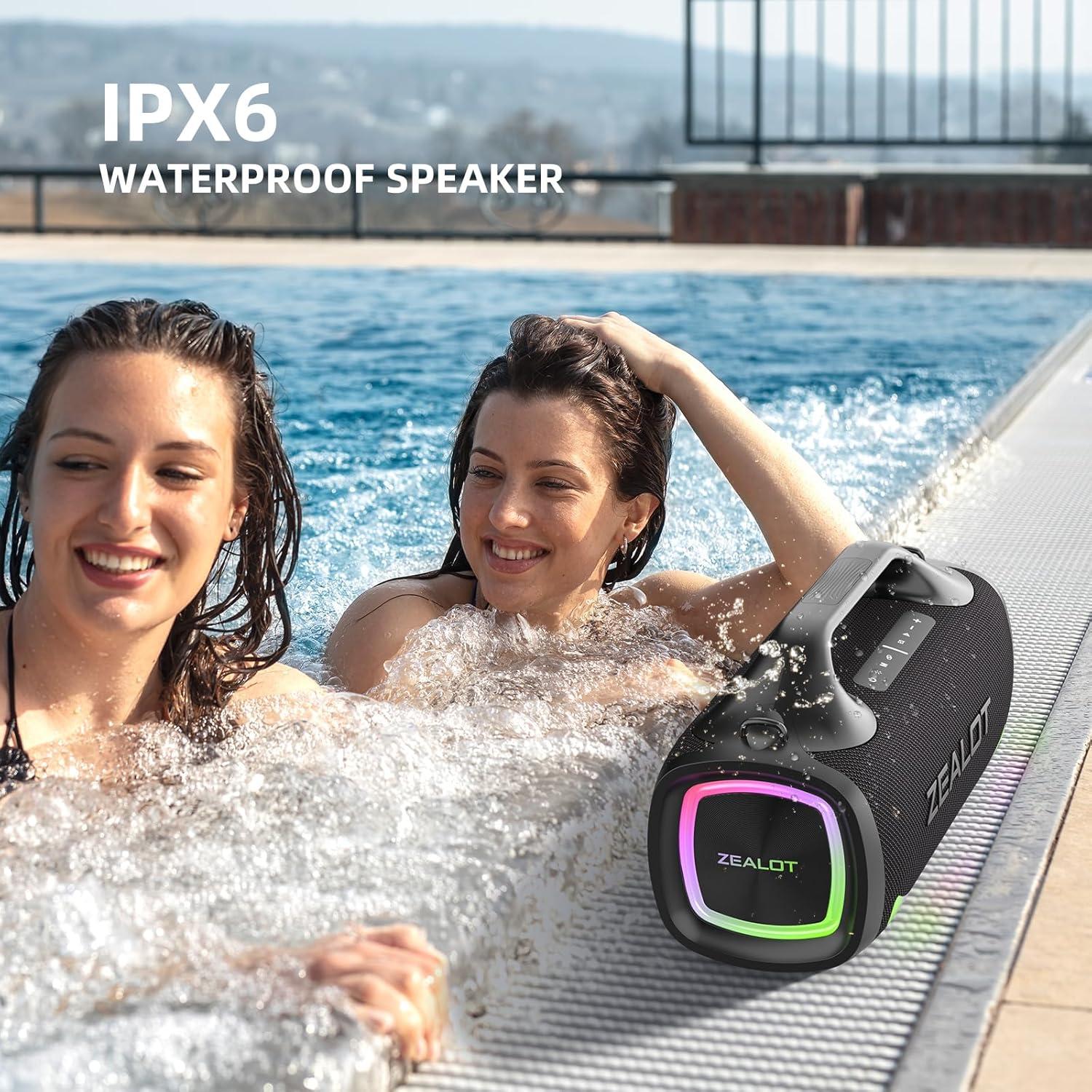 Altavoz Bluetooth ZEALOT S79 100W Impermeable 24000mAh