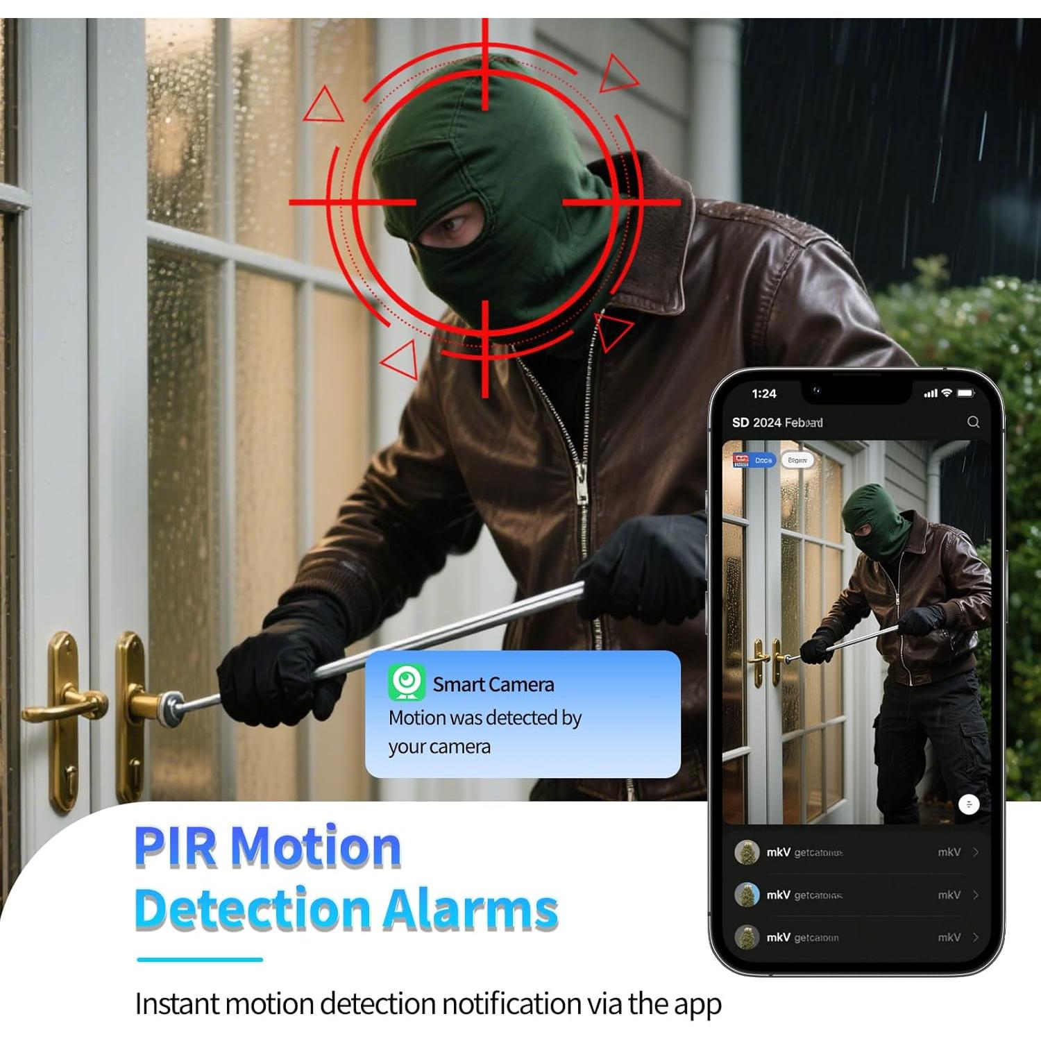 Mini Cámara Inalámbrica WiFi LMQPT S12 con Visión Nocturna