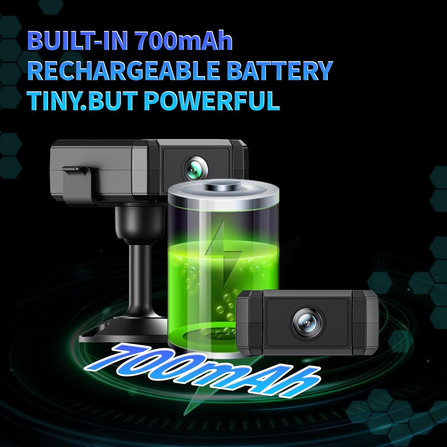 Mini Cámara Inalámbrica WiFi LMQPT S12 con Visión Nocturna