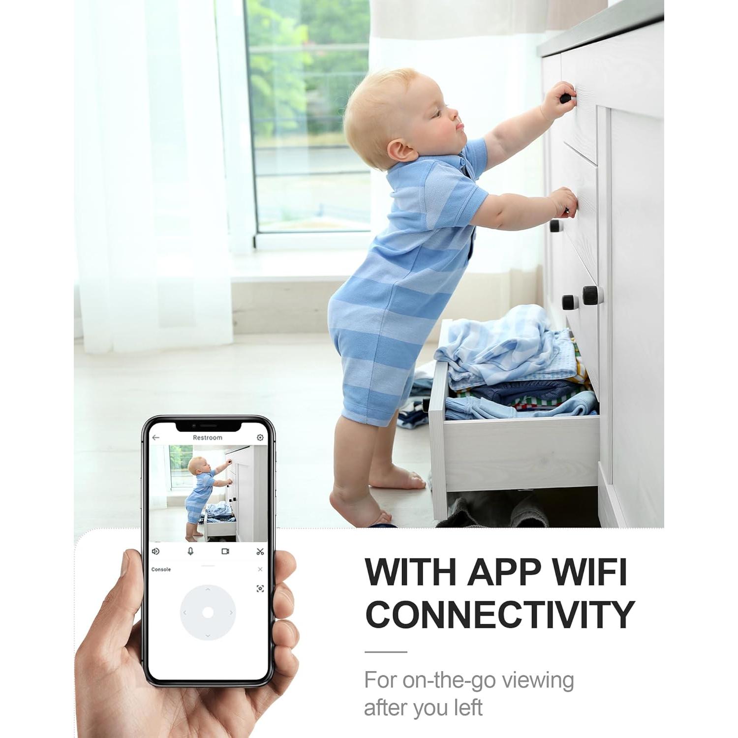 Cámara Mini 4K AOBOCAM Inalámbrica con Visión Nocturna