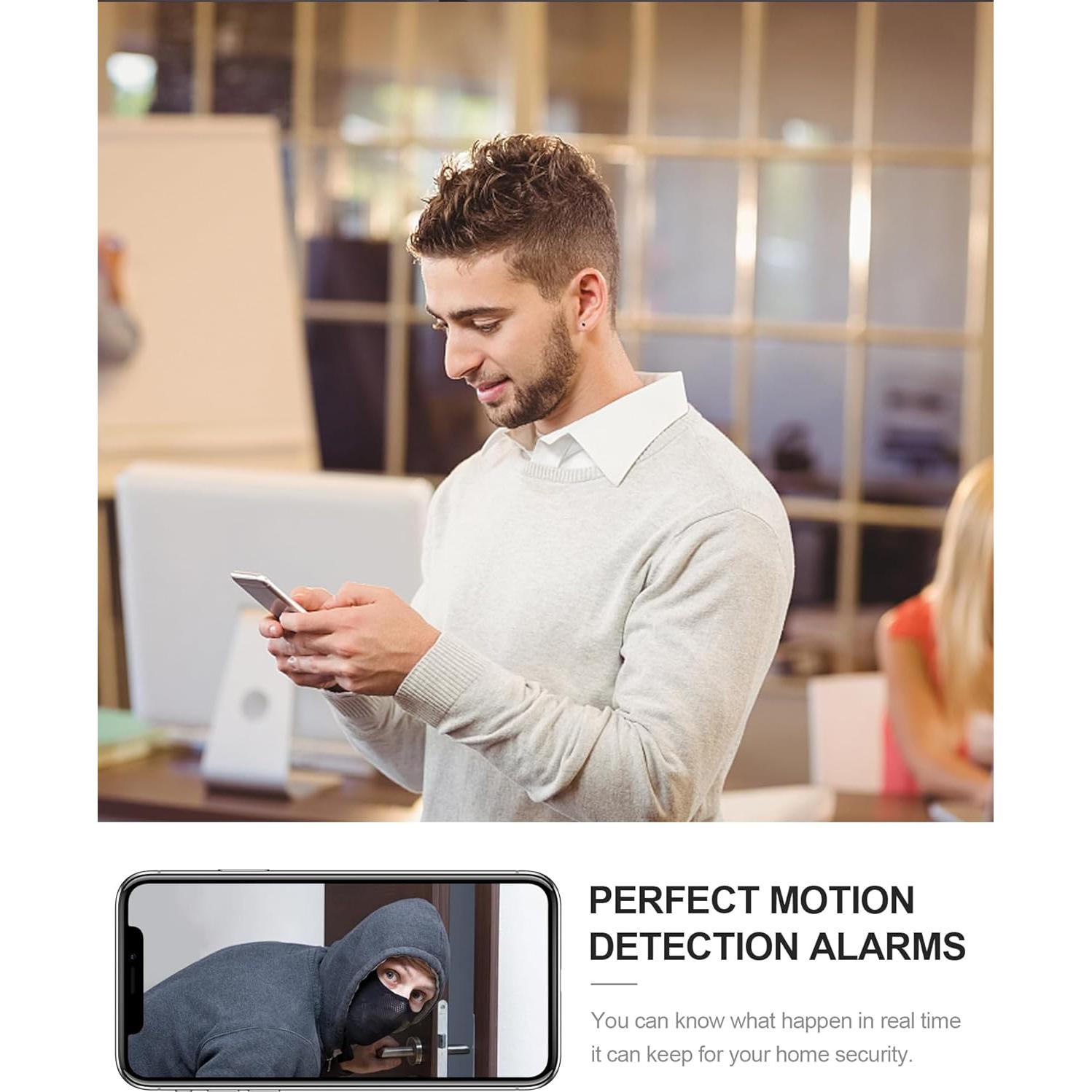 Cámara Mini 4K AOBOCAM Inalámbrica con Visión Nocturna