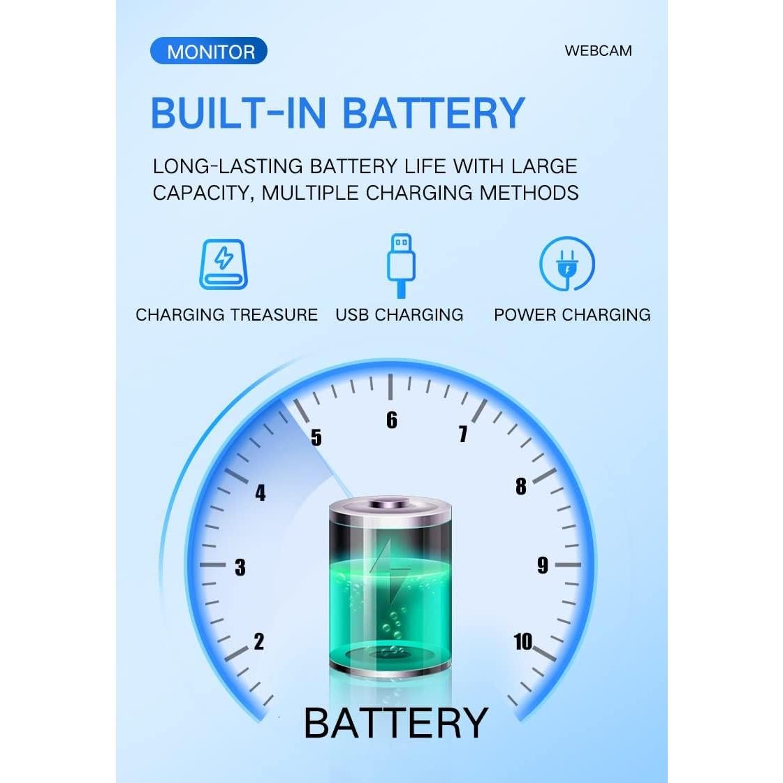 Cámara de Seguridad Inalámbrica WiFi ZHOUCXZDA GF-3 1080P