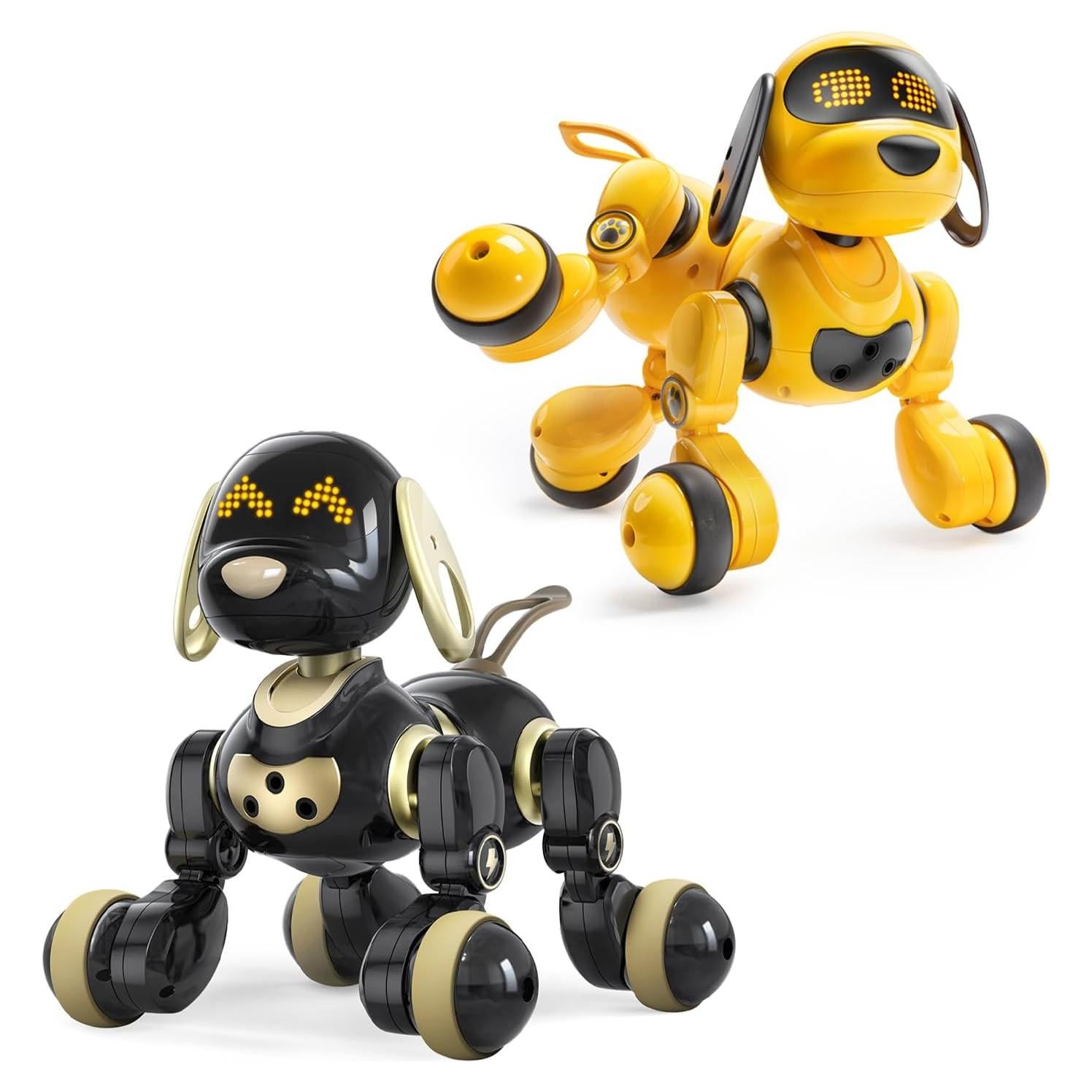 Perro Robot Interactivo Ruko 18011 con Control Remoto y LED