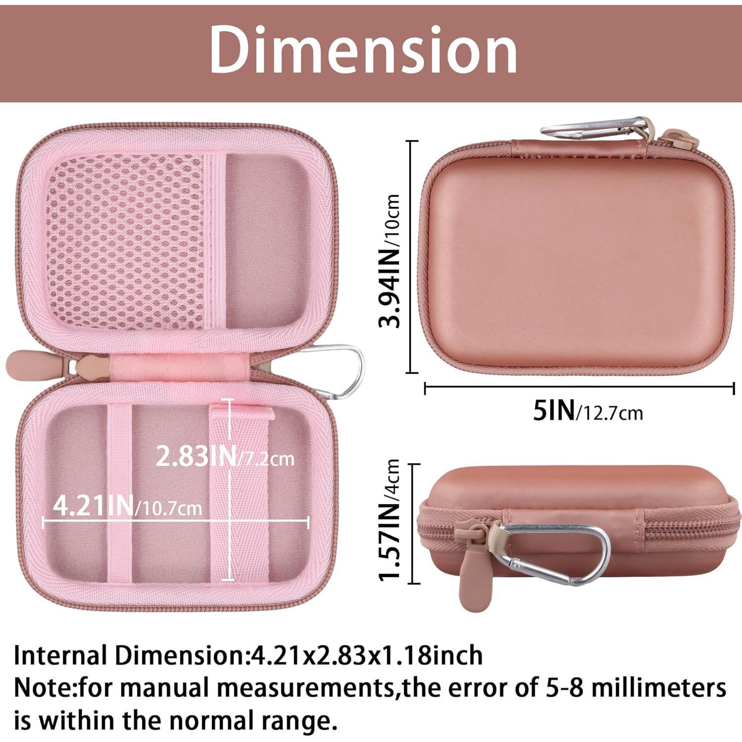 Funda Protectora Khanka para Power Bank Anker 5K y 10K Rosa