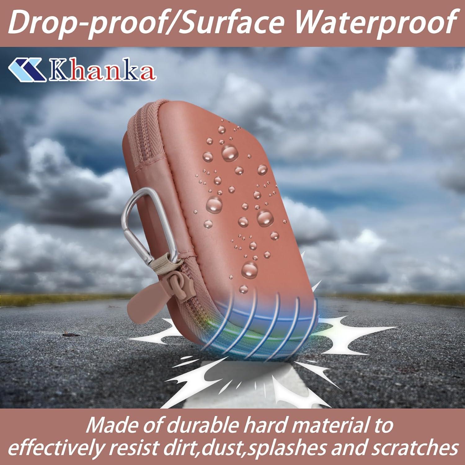 Funda Protectora Khanka para Power Bank Anker 5K y 10K Rosa