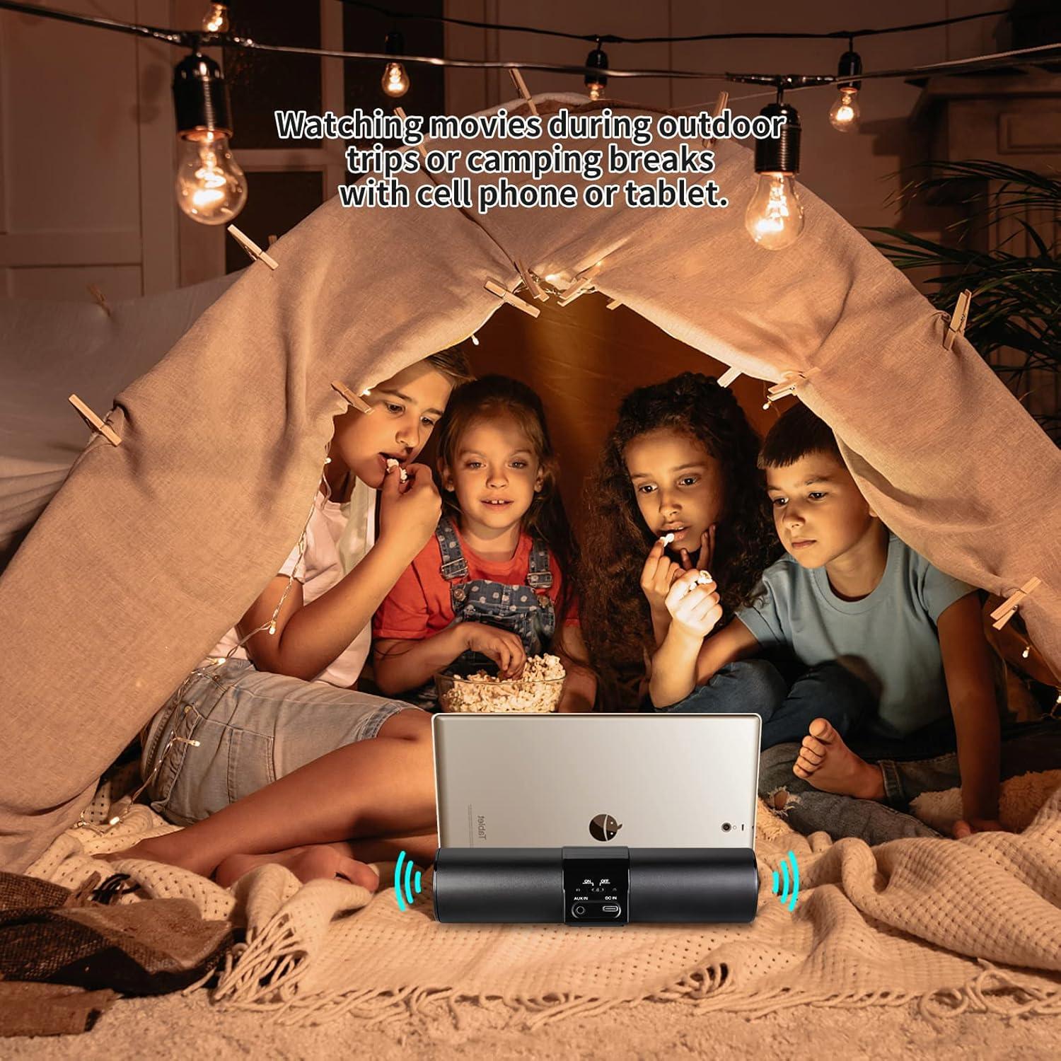 Altavoz Inalámbrico Bluetooth DORNLAT Dock Portátil 3W Doble