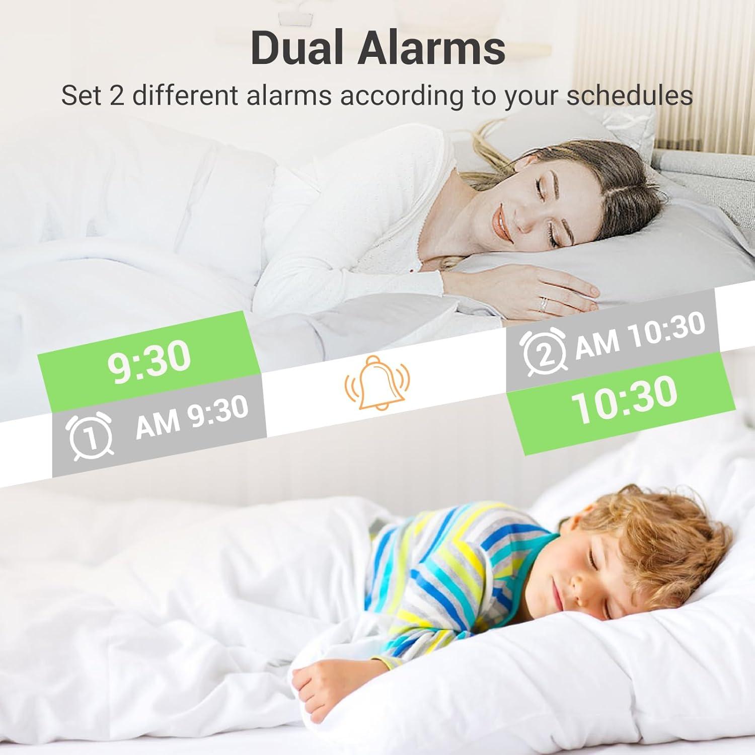 Altavoz Bluetooth COLSUR con Espejo y Reloj Despertador