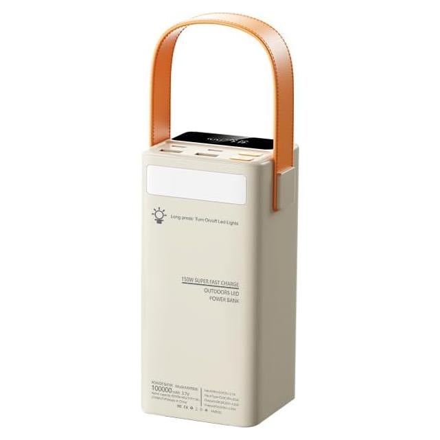 Banco de Energía 100000mAh Dongguan Carga Rápida 150W 4 Salidas