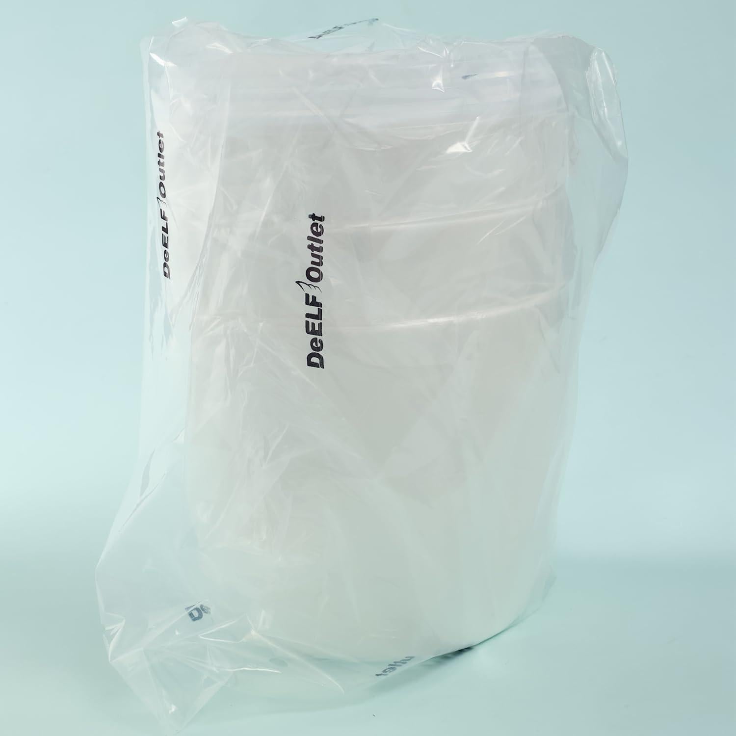 Paquete de 6 macetas autorriego DEELF OUTLET 17 cm blancas