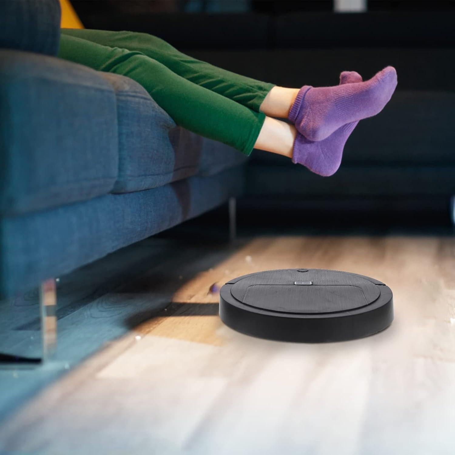 Robot Aspirador Juguete Totority Negro Simulación para Niños