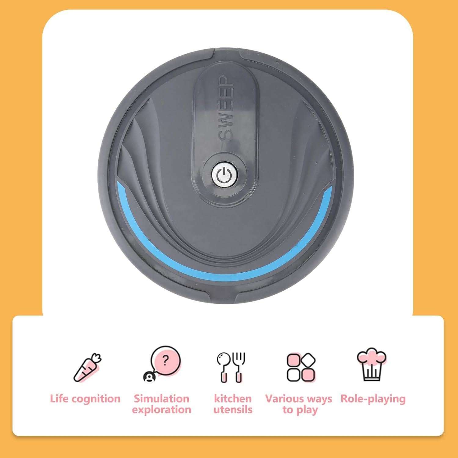 Robot Aspiradora de Juguete TOYANDONA para Niños - Simulación