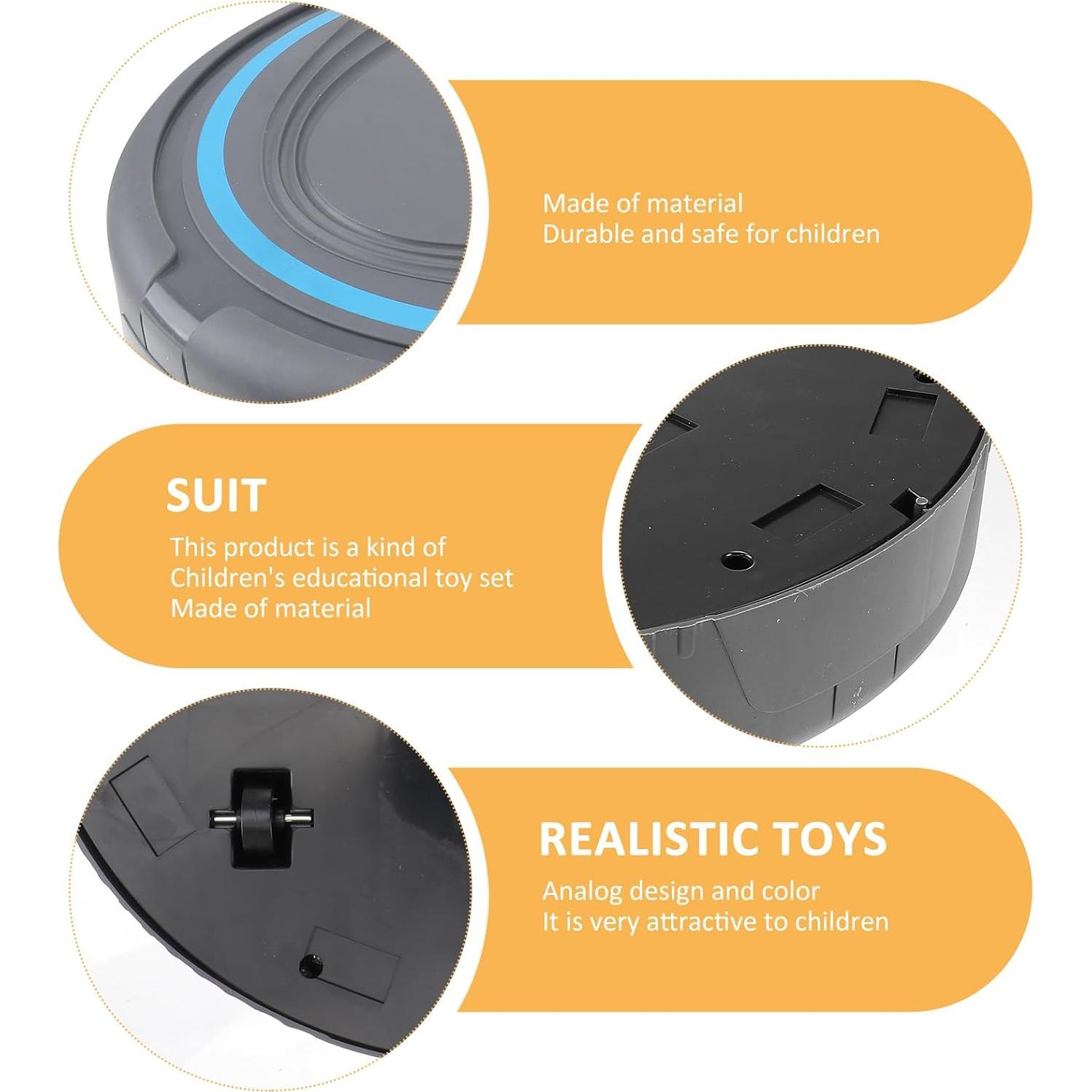 Robot Aspiradora de Juguete TOYANDONA para Niños - Simulación