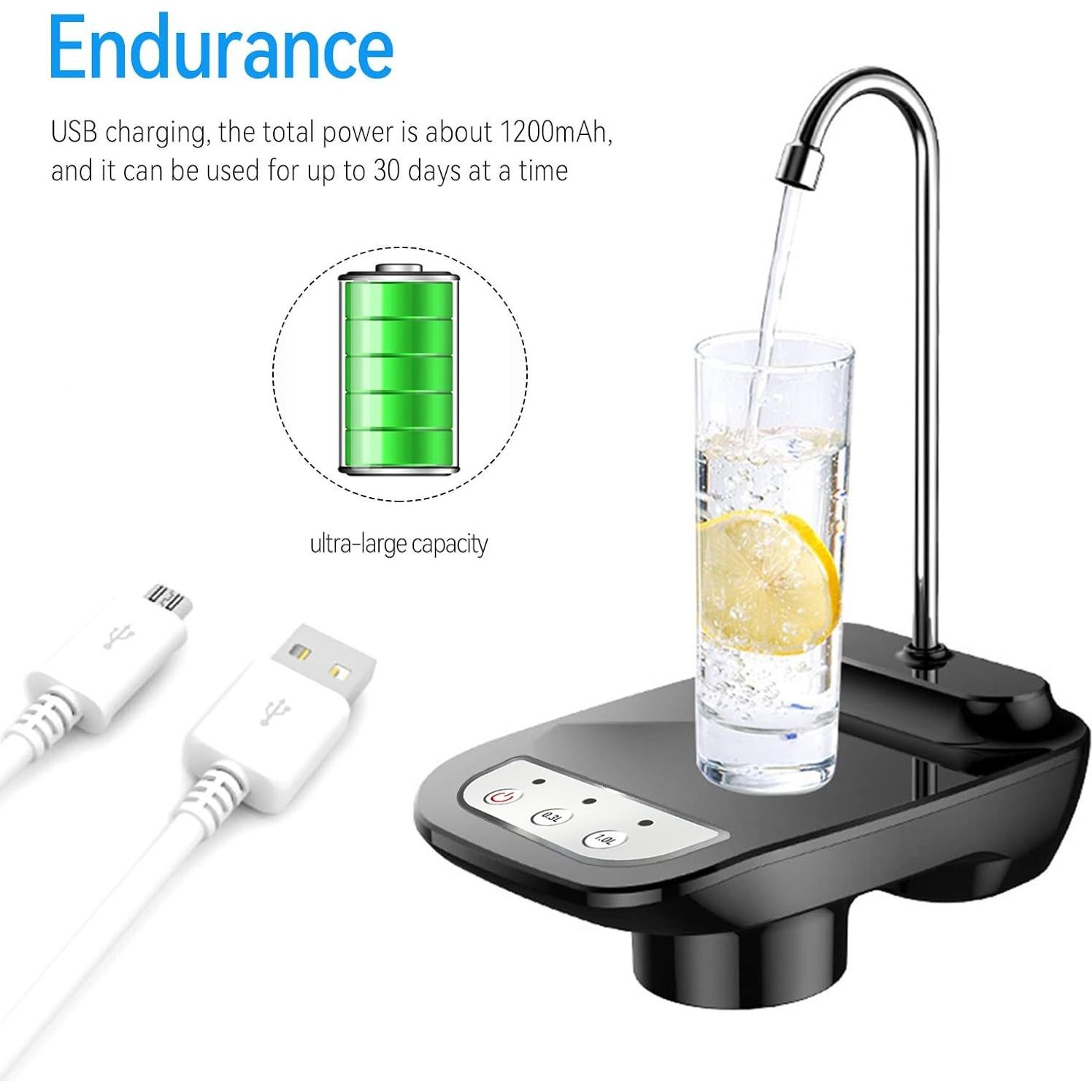 Dispensador de Agua Eléctrico Goldmeet 5 Galones Automático