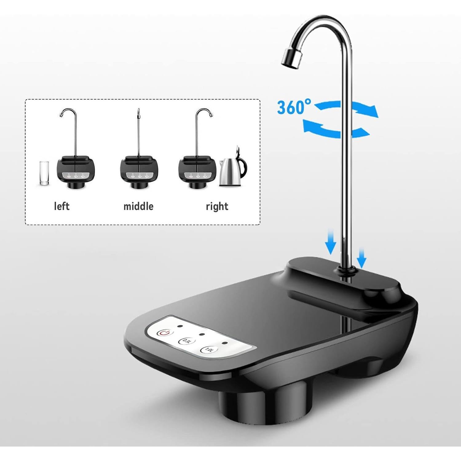 Dispensador de Agua Eléctrico Goldmeet 5 Galones Automático